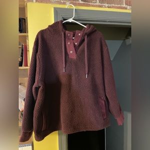 Koolaburra by UGG Brushed Back Sherpa Hoodie